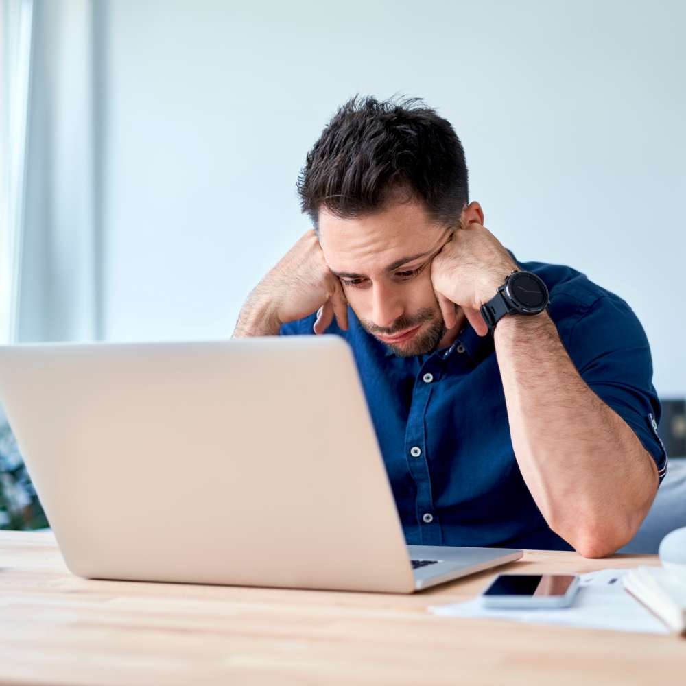 worried CEO